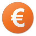  currency euro red 